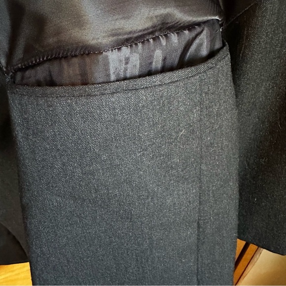 Jos A Bank Wool Cashmere Charcoal Gray 2 Button Sports Coat Blazer 44R - Picture 5 of 11